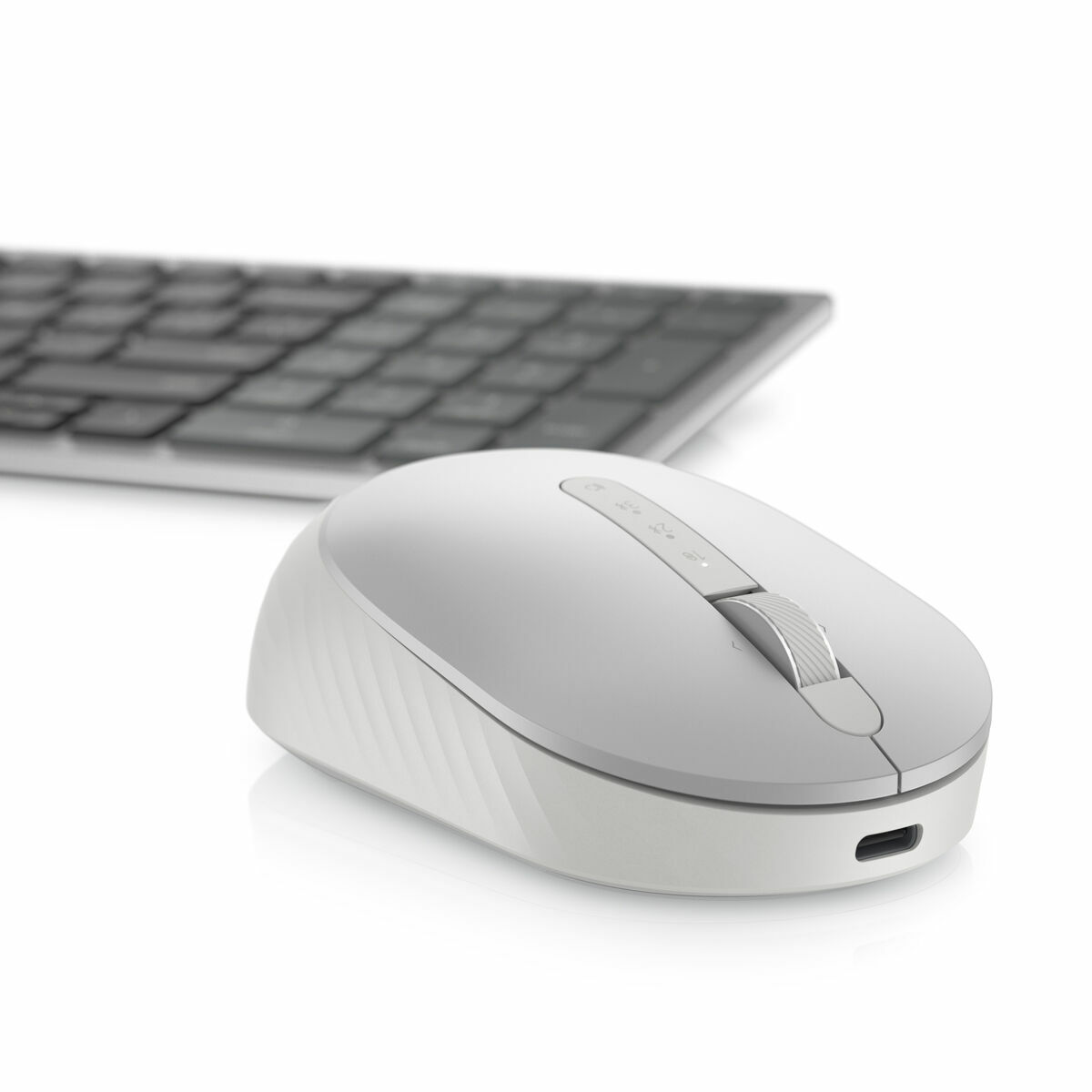 Trådlös Mus Dell MS7421W Svartvit Platin 1600 dpi - 10