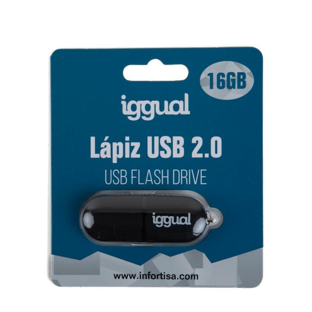 USB-minne iggual IGG318492 Svart USB 2.0 x 1 - 4