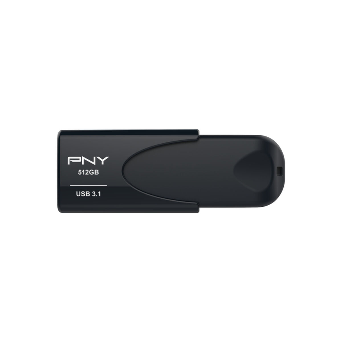 USB-minne PNY FD512ATT431KK-EF Svart 512 GB (1 antal) - 3