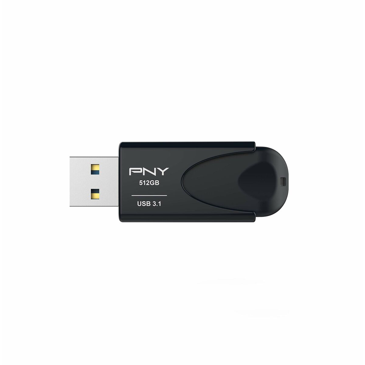 USB-minne PNY FD512ATT431KK-EF Svart 512 GB (1 antal) - 5