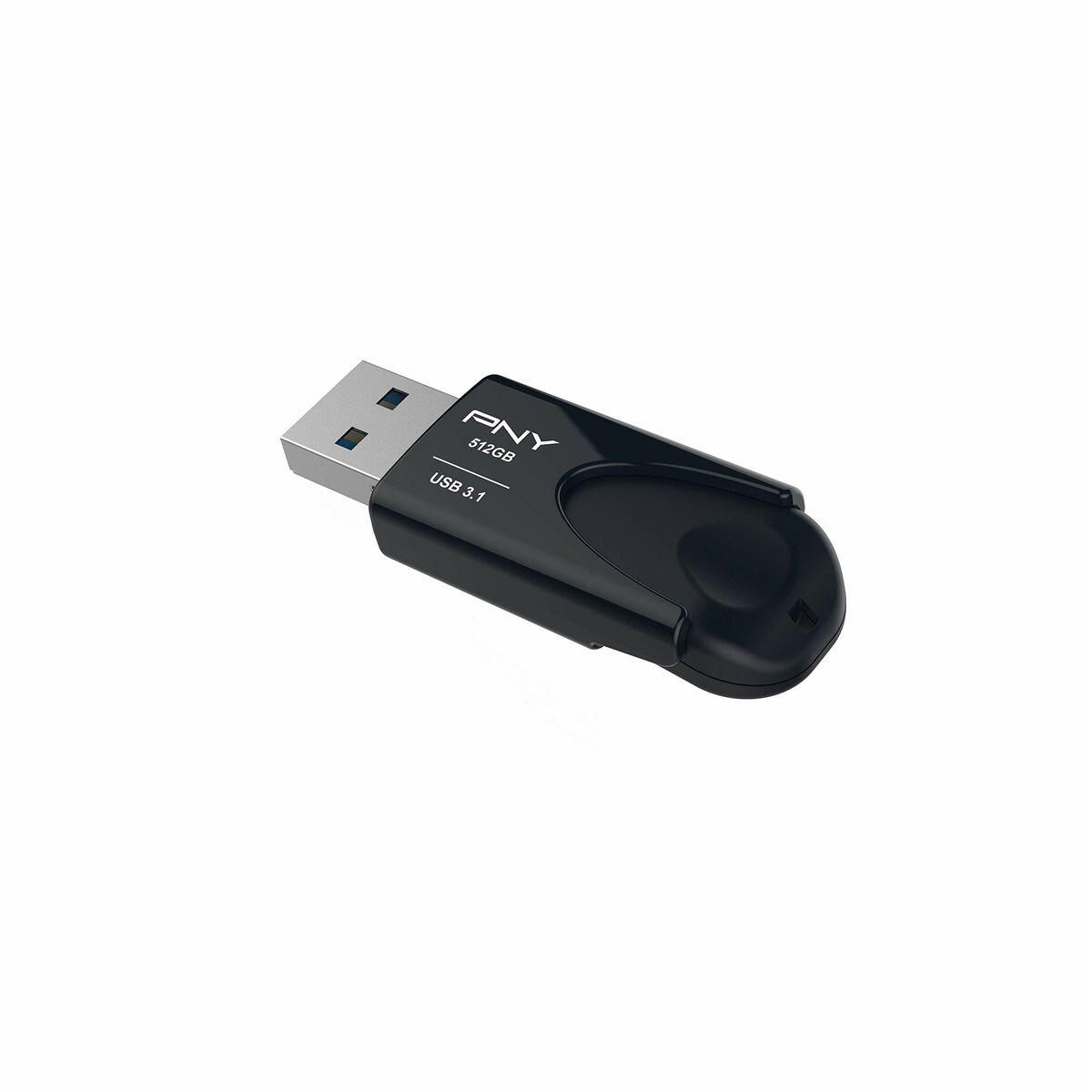 USB-minne PNY FD512ATT431KK-EF Svart 512 GB (1 antal) - 4