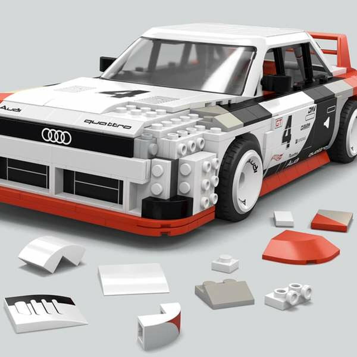 Byggsats Mattel Audi 90 Quattro - 5