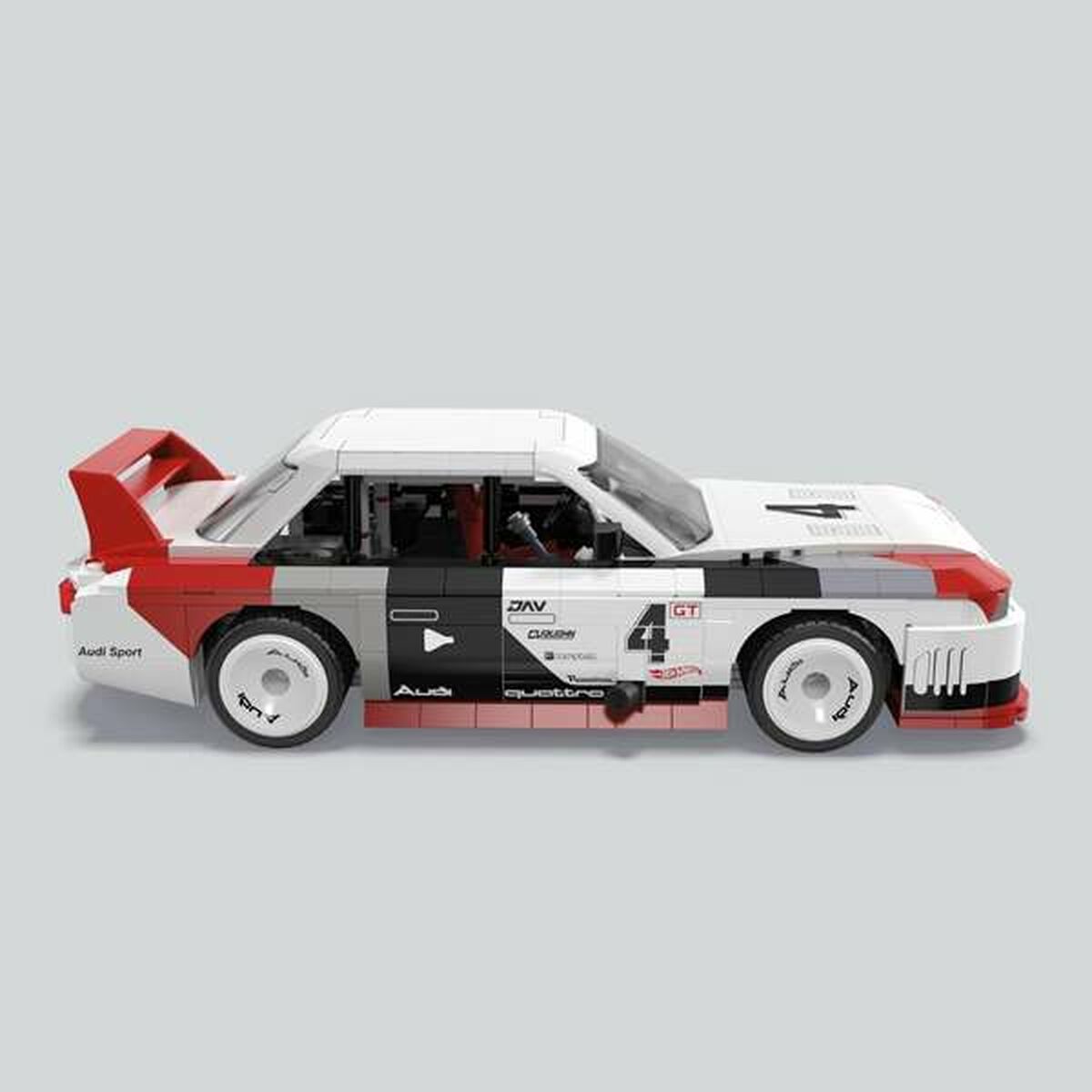 Byggsats Mattel Audi 90 Quattro - 4