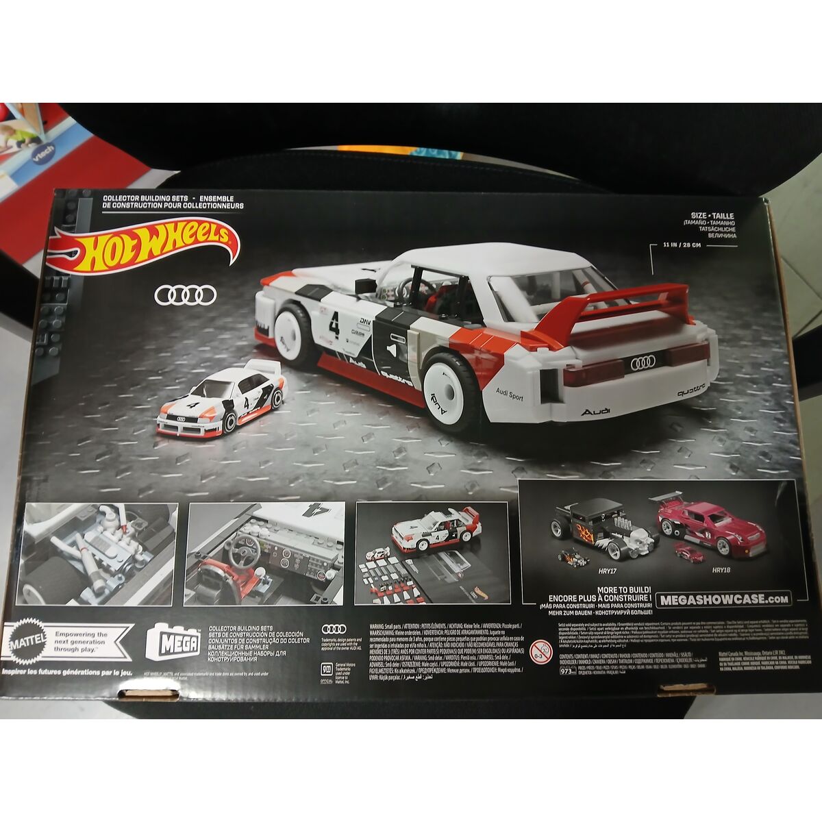 Byggsats Mattel Audi 90 Quattro - 3