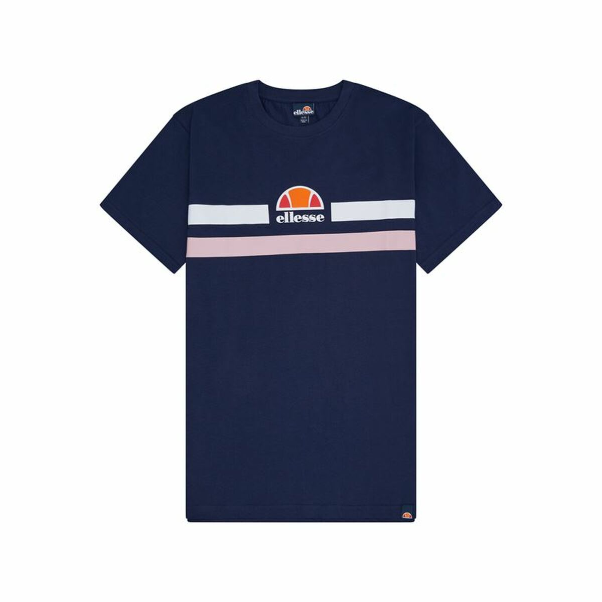 T-shirt med kortärm Herr Ellesse Aprel Marinblå