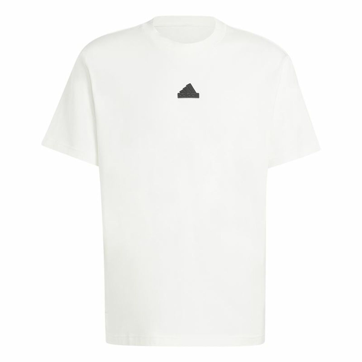 T-shirt med kortärm Herr Adidas Brand Love Vit