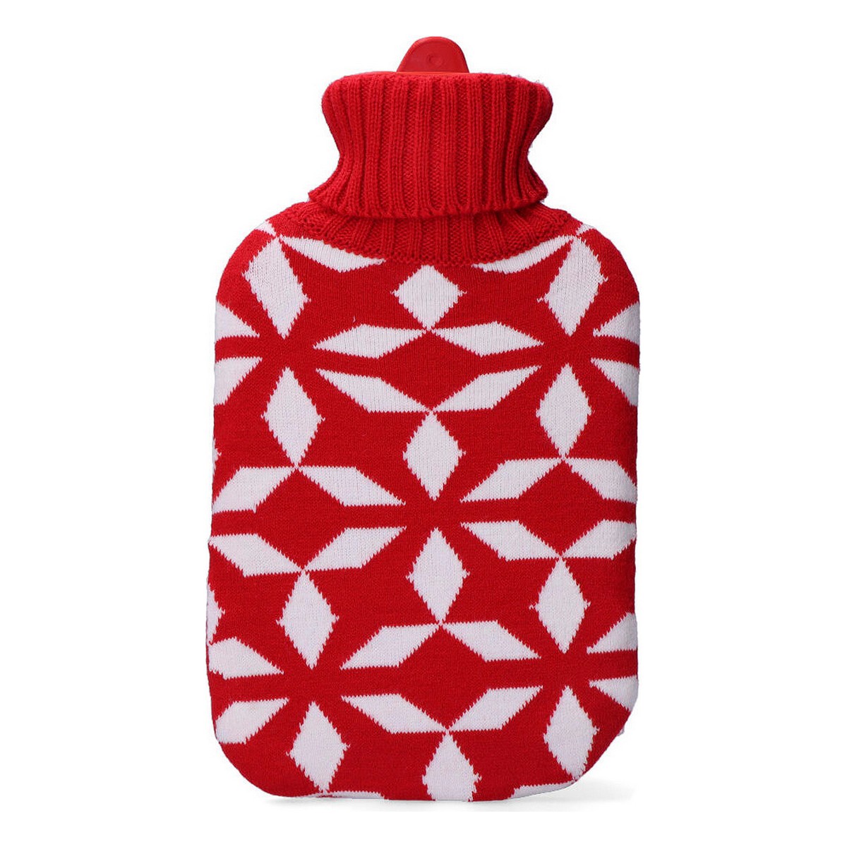 Varmvattenflaska EDM 76774 Rojo/Blanco Ylle 2 L - 2