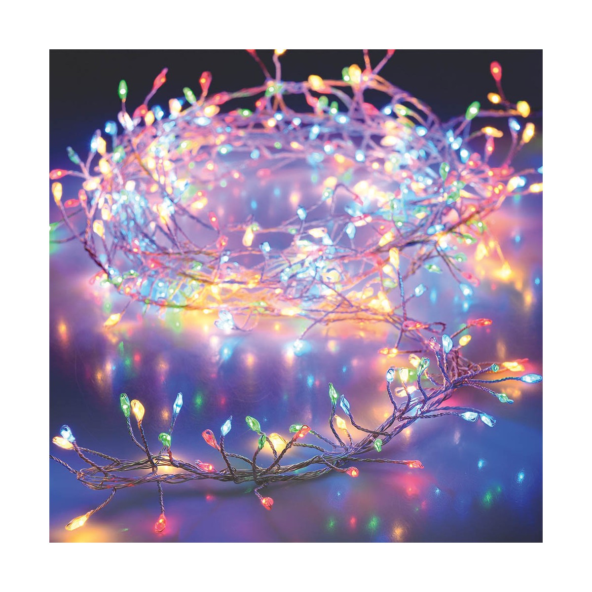 LED-krans Multicolour 1,5 m - 4