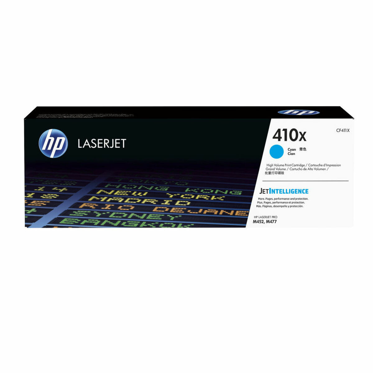 Toner HP 410X Turkos