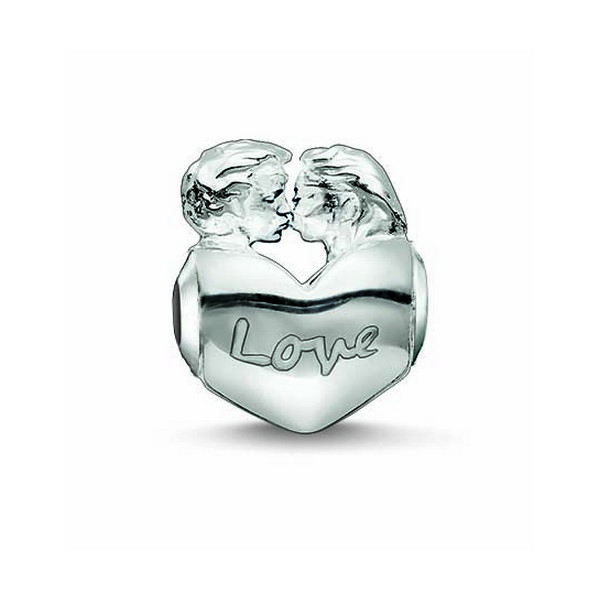 Dampärlor Thomas Sabo K0162-001-12 Silvrig 1,2 cm - 2