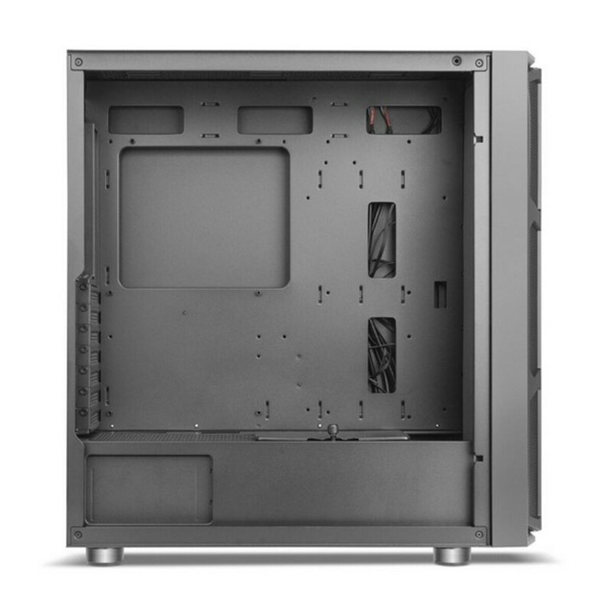 Tornchassi Micro ATX / Mini ITX / ATX Nox-Xtreme Hummer Nova Svart - 3
