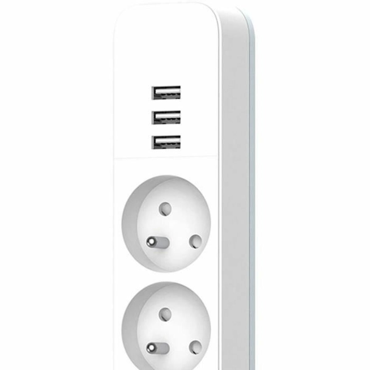Ellist 4 Tomas-uttag med brytare QUARX (1,5 m) - 3