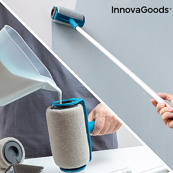 Set med påfyllningsbara färgrullar med droppstopp Roll'n'paint InnovaGoods 5 Delar