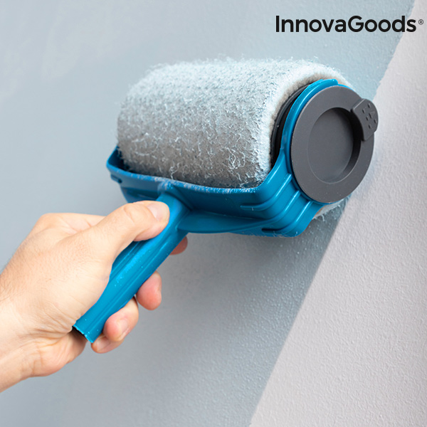 Set med påfyllningsbara färgrullar med droppstopp Roll'n'paint InnovaGoods 5 Delar - 5