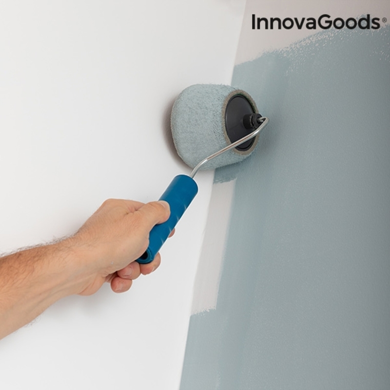 Set med påfyllningsbara färgrullar med droppstopp Roll'n'paint InnovaGoods 5 Delar - 17