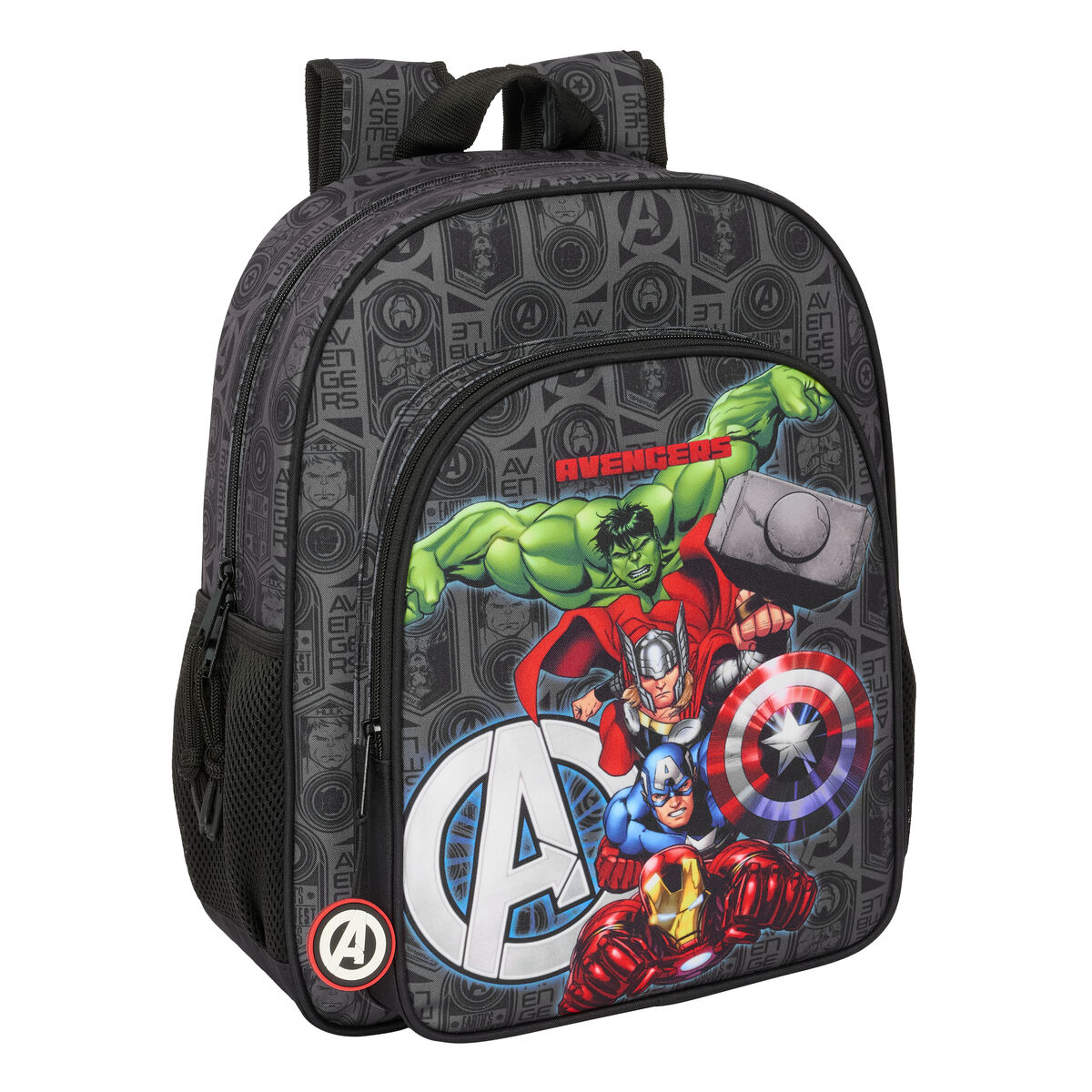 Skolryggsäck The Avengers Vendetta Svart 32 x 38 x 12 cm