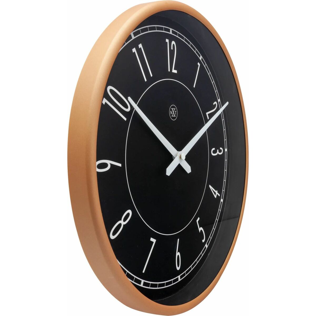 Väggklocka Nextime Svart Gyllene 30 cm - 3