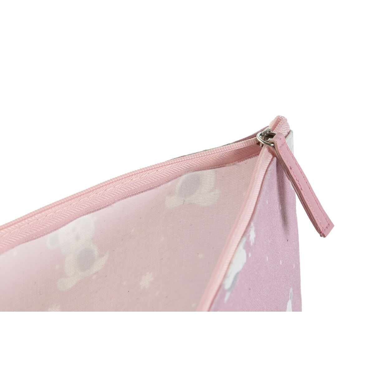 Resenecessär DKD Home Decor Blå Rosa polialgodon osos 33 x 8 x 21 cm (2 antal) - 2