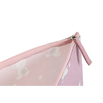 Resenecessär DKD Home Decor Blå Rosa polialgodon osos 33 x 8 x 21 cm (2 antal)