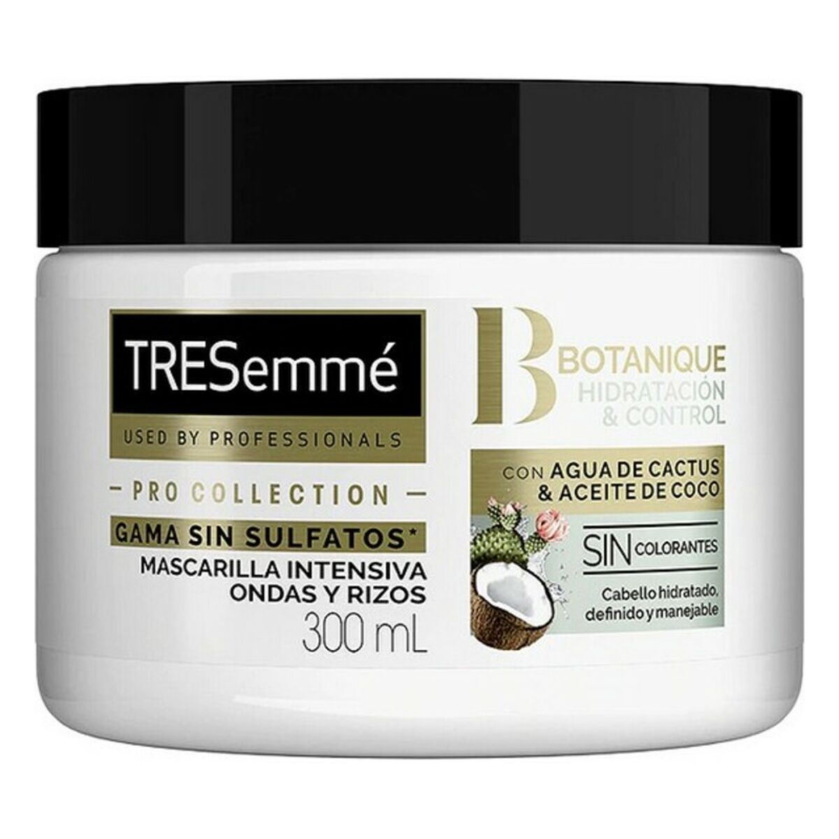 Hårinpackning Tresemme Botanique Agua Cactus Coco 300 ml
