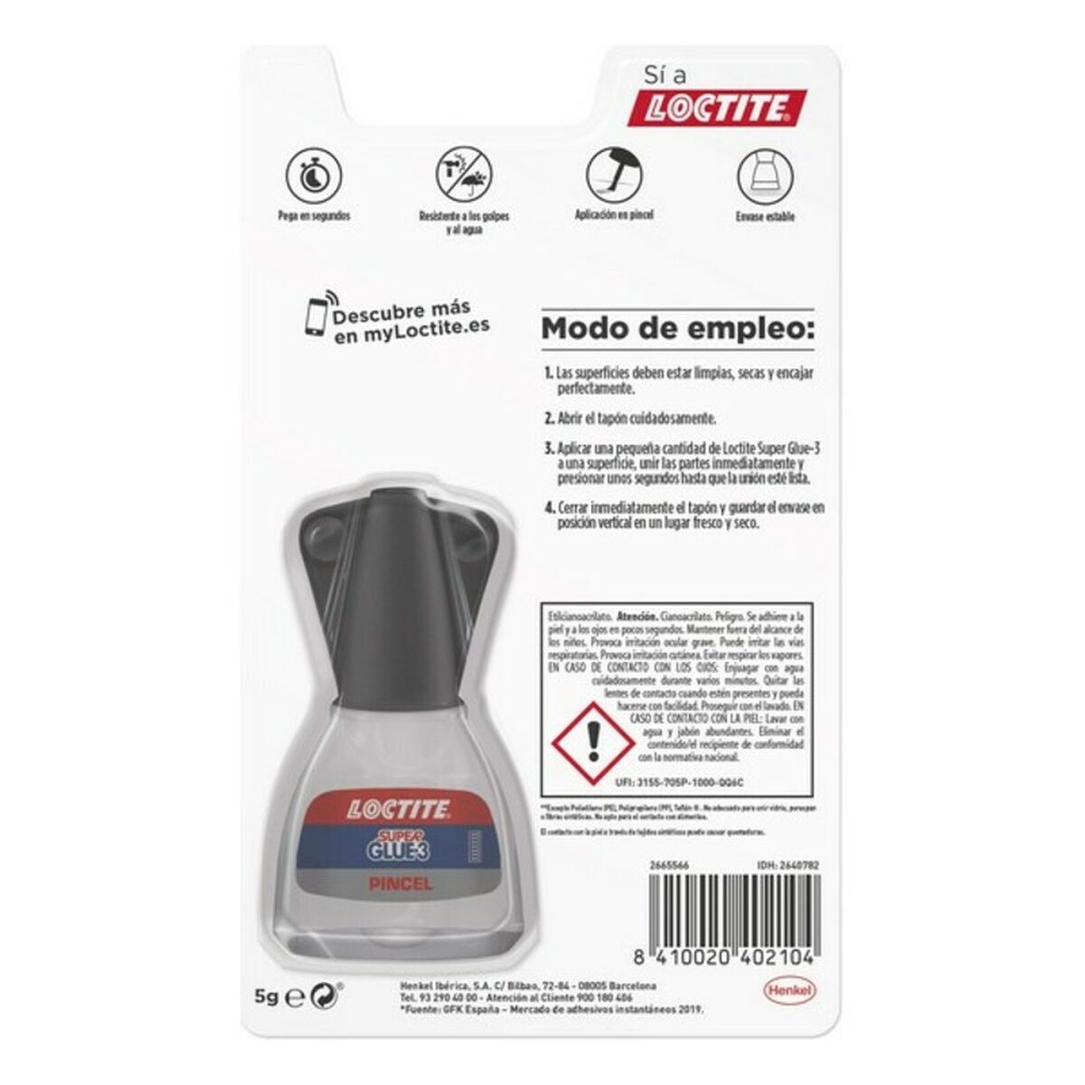 Lim Loctite Super Glue-3 Pensel - 2