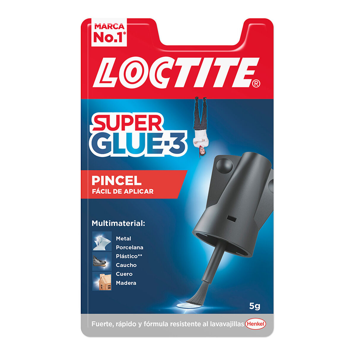 Lim Loctite Super Glue-3 Pensel