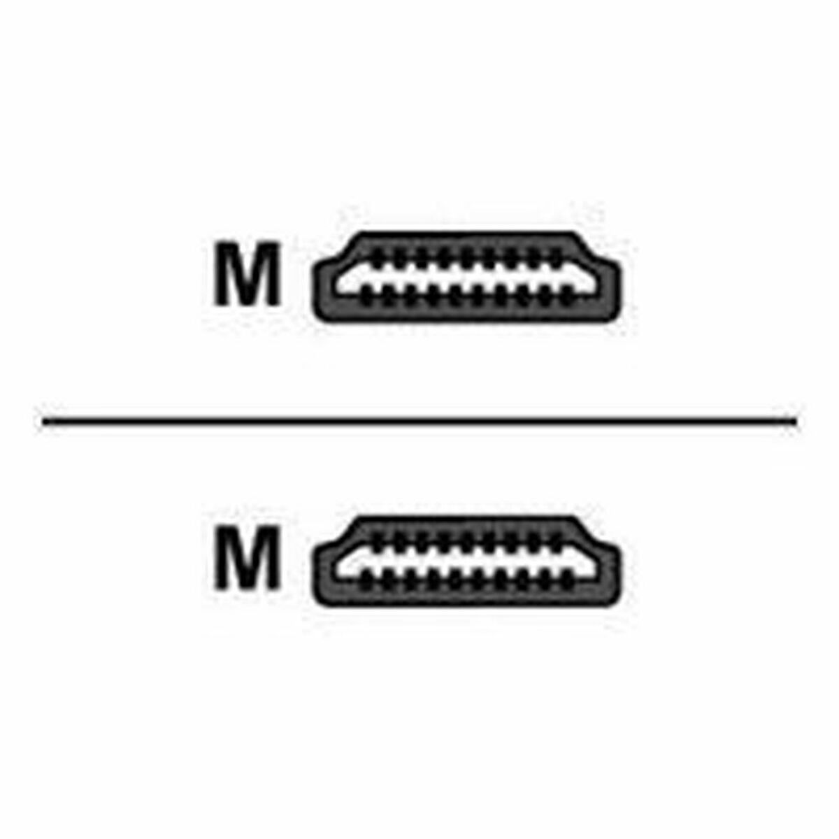 Kabel HDMI Belkin HDMI0018G-2M 2 m Svart Gyllene - 6