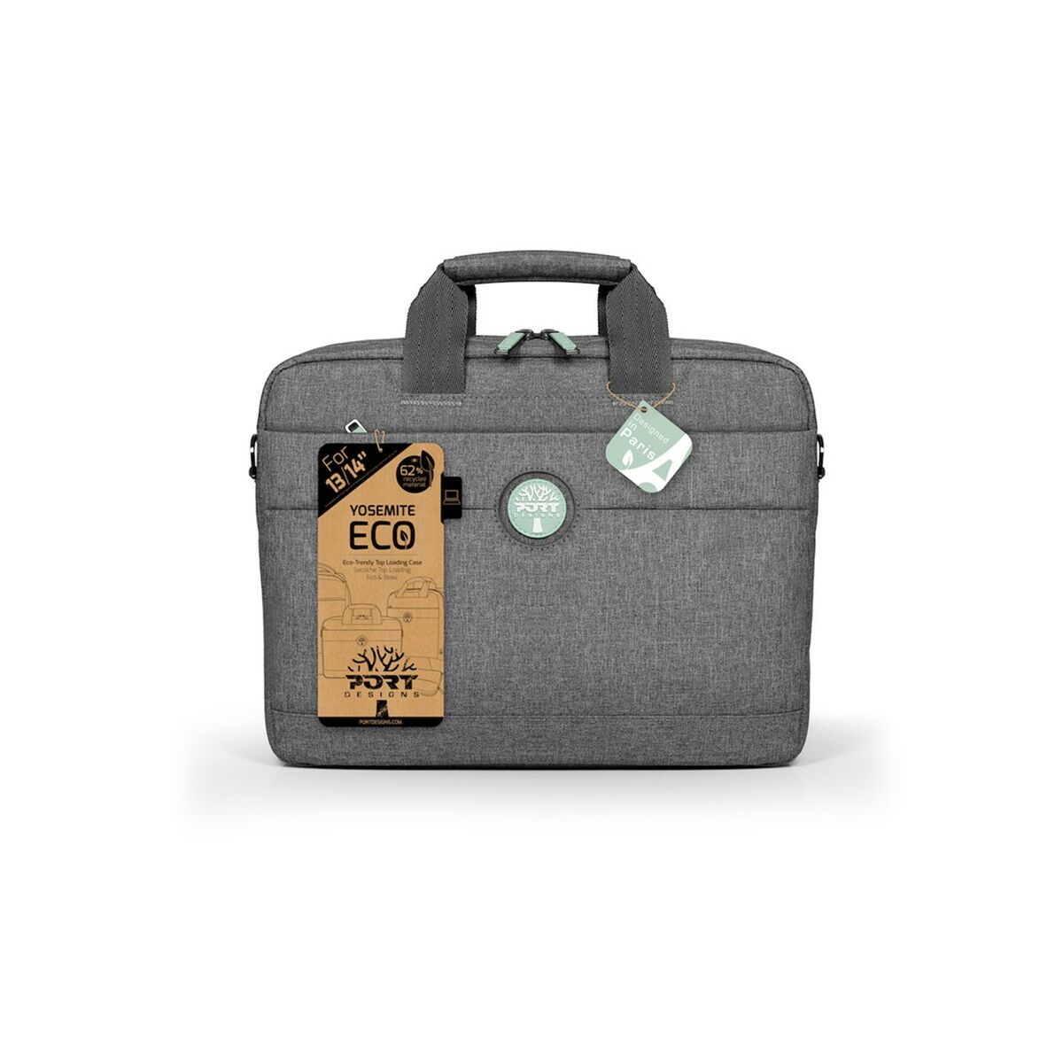 Laptopväska Port Designs Yosemite Eco TL Grå Svartvit - 8