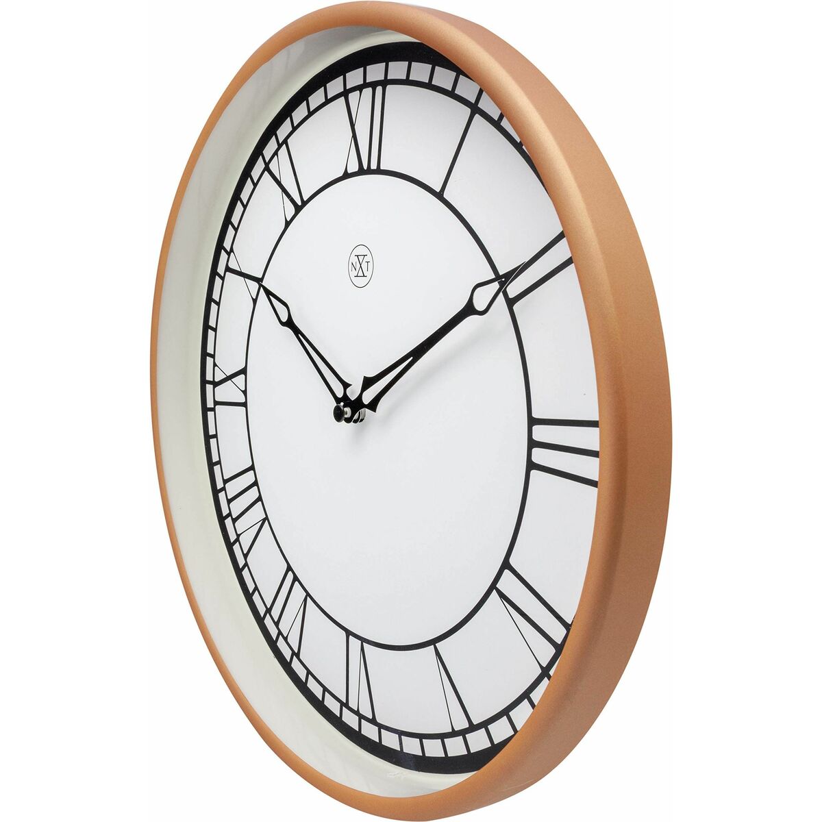 Väggklocka Nextime Vit Brun 30 cm - 3