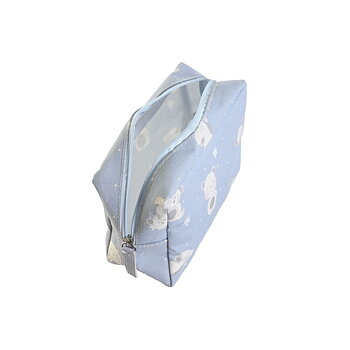 Resenecessär DKD Home Decor Blå Vit Grön Rosa polialgodon osos 15 x 6 x 12 cm (2 antal)