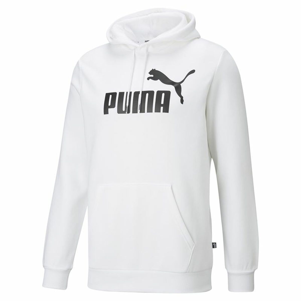 Tröja med huva Herr Puma Ess Big Logo Vit - 2