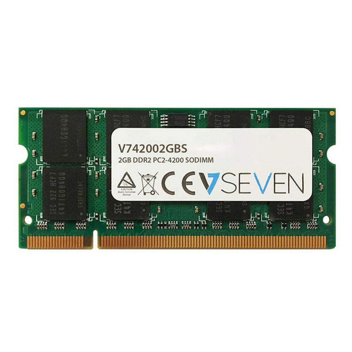 RAM-minne V7 V742002GBS 2 GB 533 MHz - 2