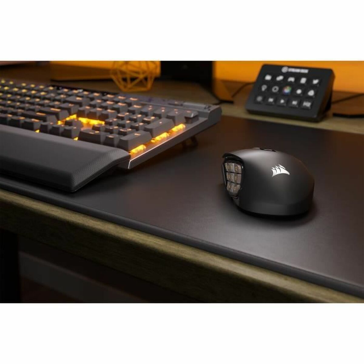 Trådlös Mus Bluetooth Corsair SCIMITAR ELITE RGB Svart - 6