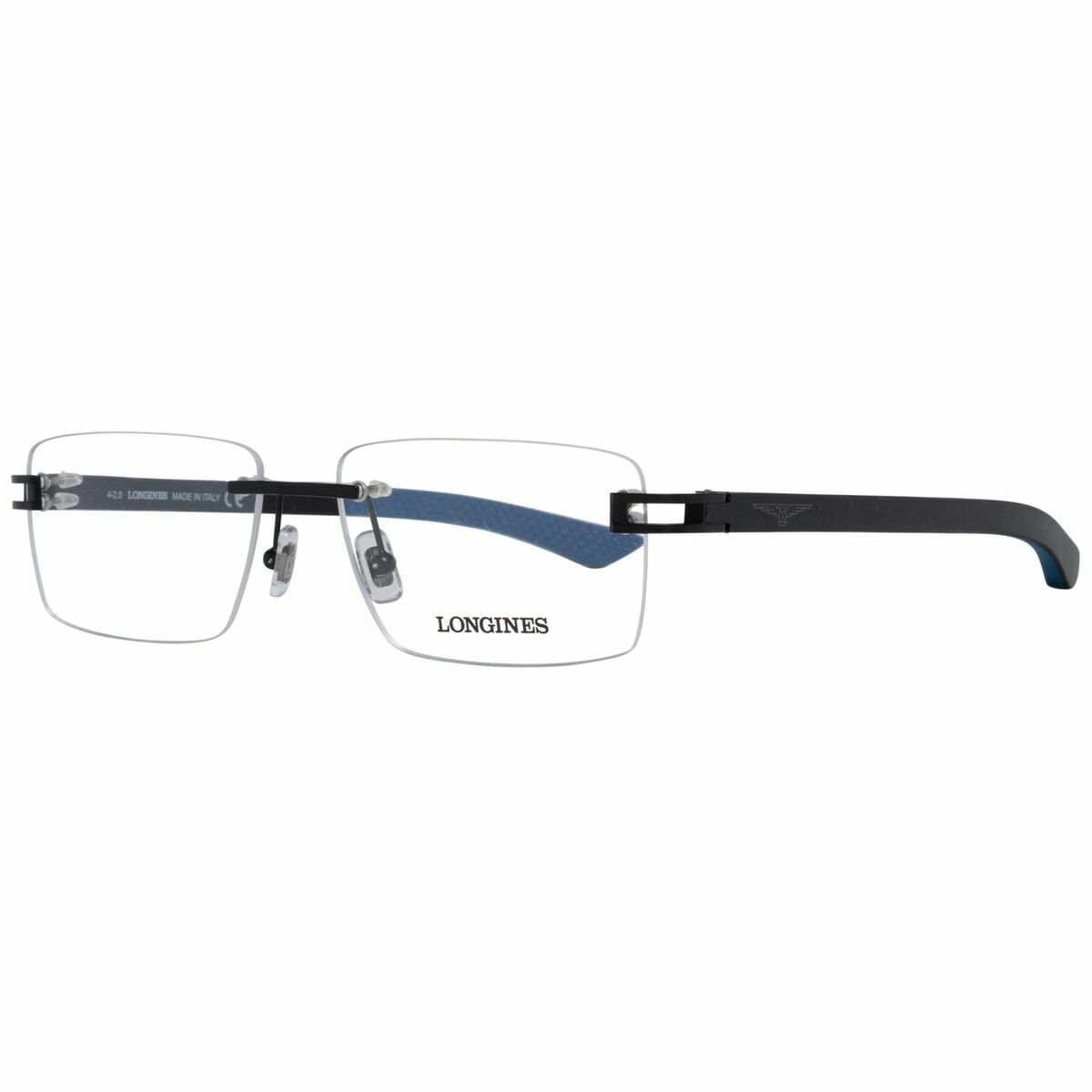 Glasögonbågar Longines LG5006-H-55002 Svart Ø 55 mm - 2
