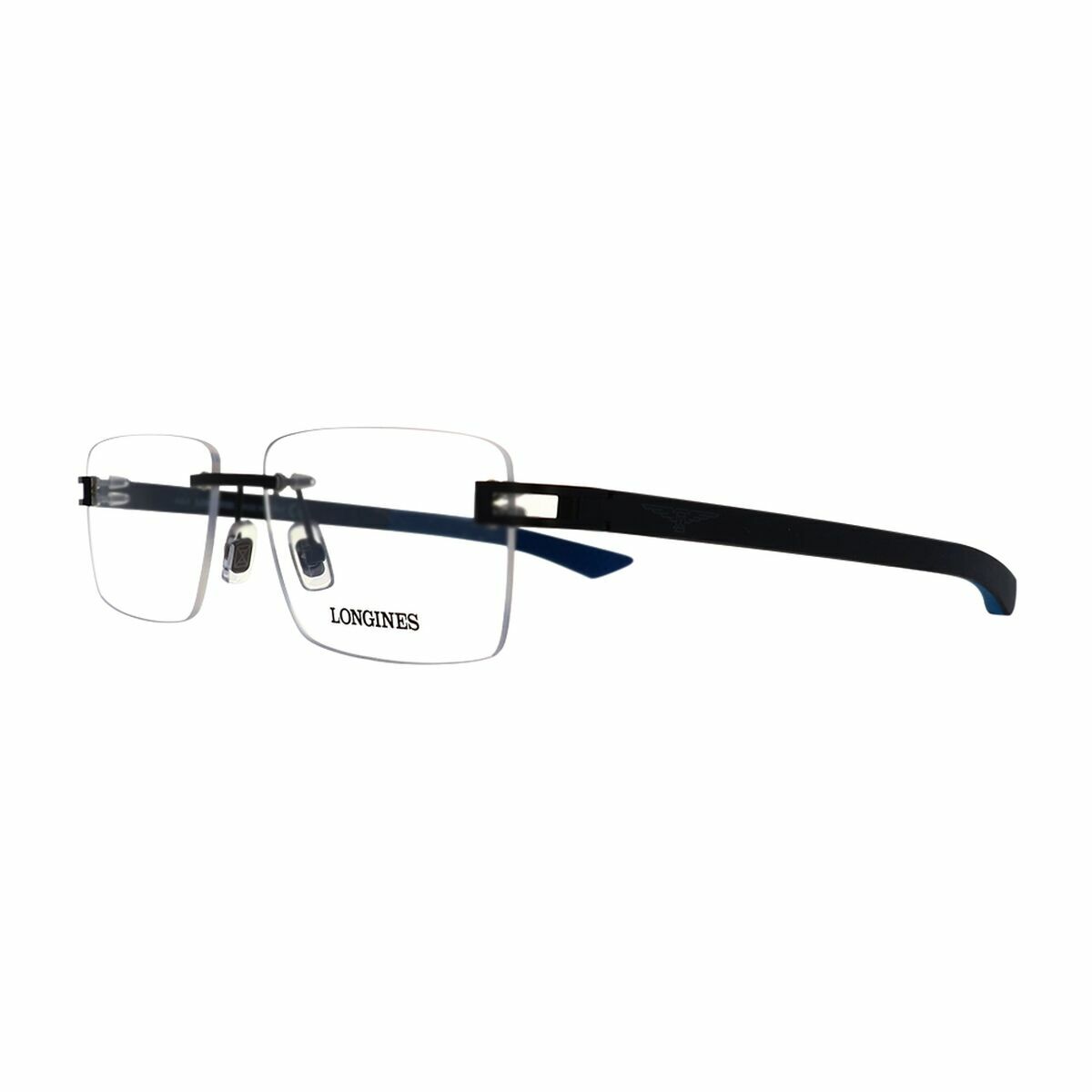 Glasögonbågar Longines LG5006-H-55002 Svart Ø 55 mm