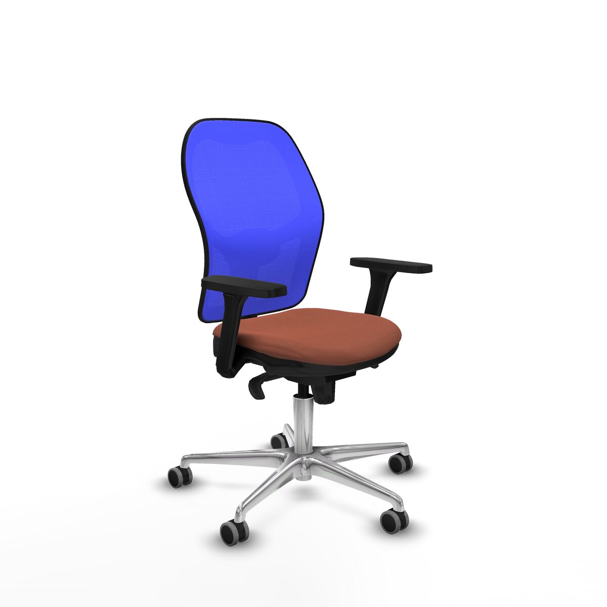 Kontorsstol Piqueras y Crespo 3D086G0 Blå Brun