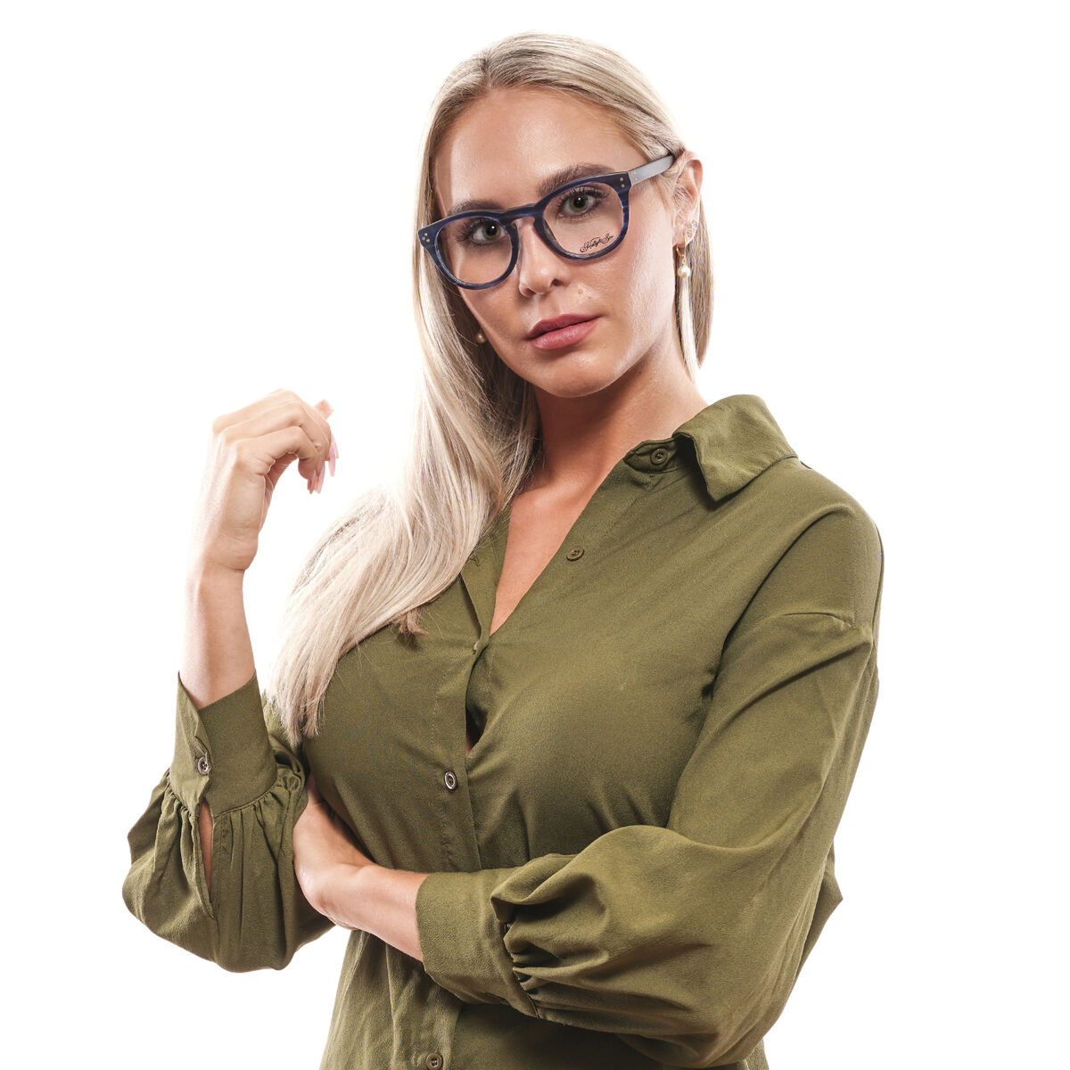 Glasögonbågar Hally & Son HS503V 5149 - 7