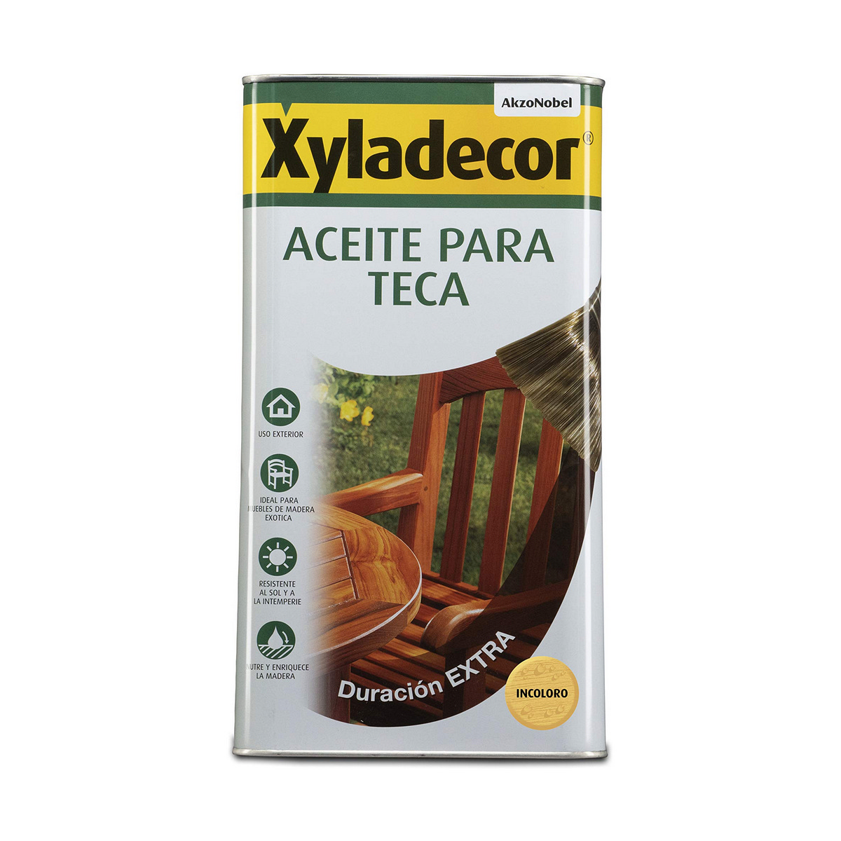 Teakolja Bruguer Xyladecor Matt 5 L Transparent Ofärgad