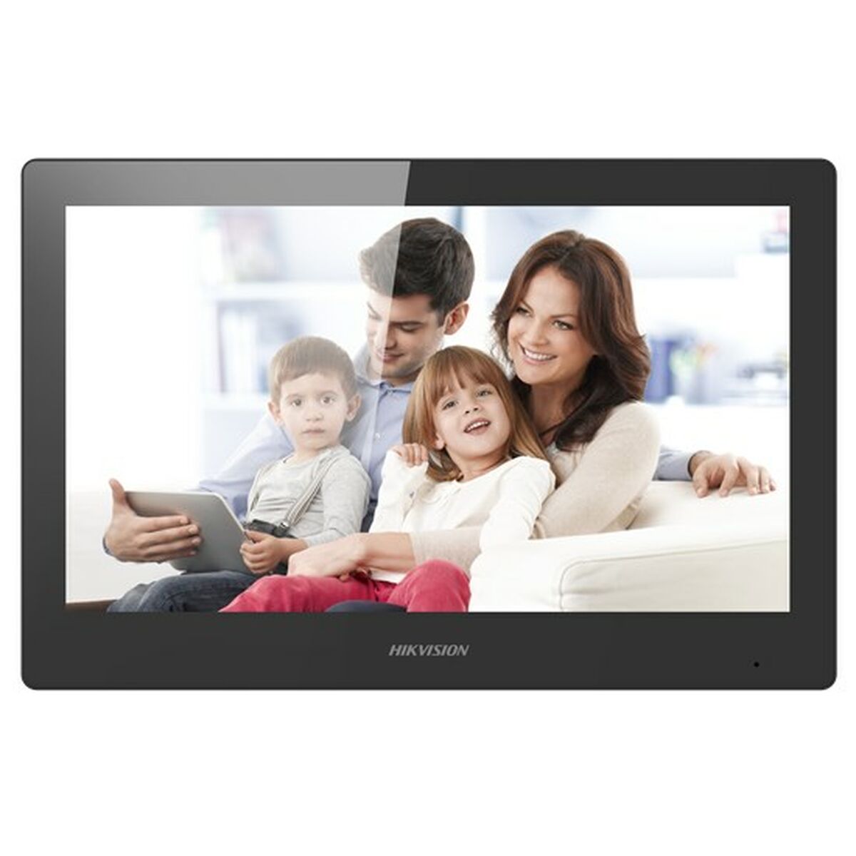 Smart interntelefon med video Hikvision DS-KH8520-WTE1/EU Svart ABS