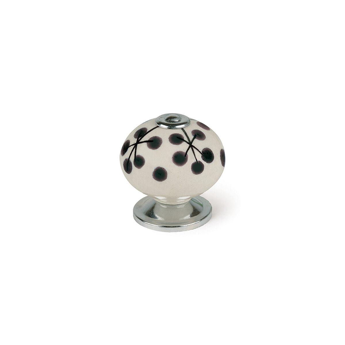 Dörrhandtag Rei e506 Blå Metall Blomster Ø 40 x 36 mm 4 Delar - 2