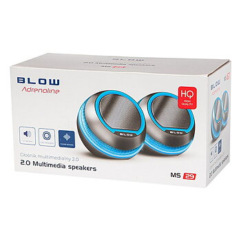 PC-högtalare Blow 66-401# Svart 6 W
