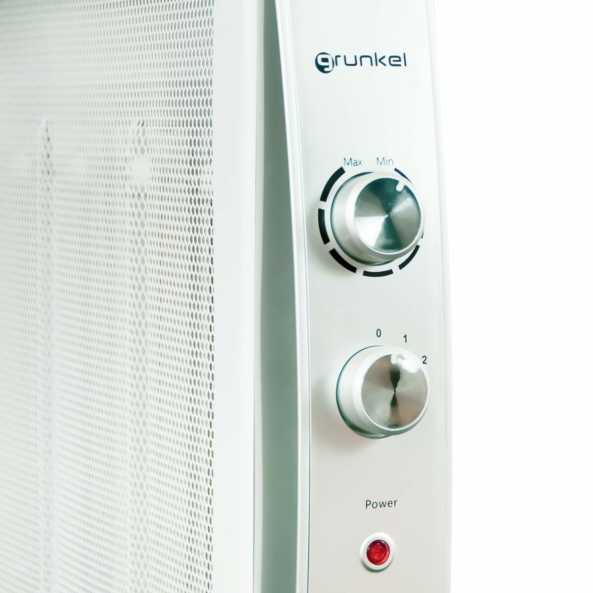 Glimmer radiator Grunkel Vit Grå 2000 W - 9