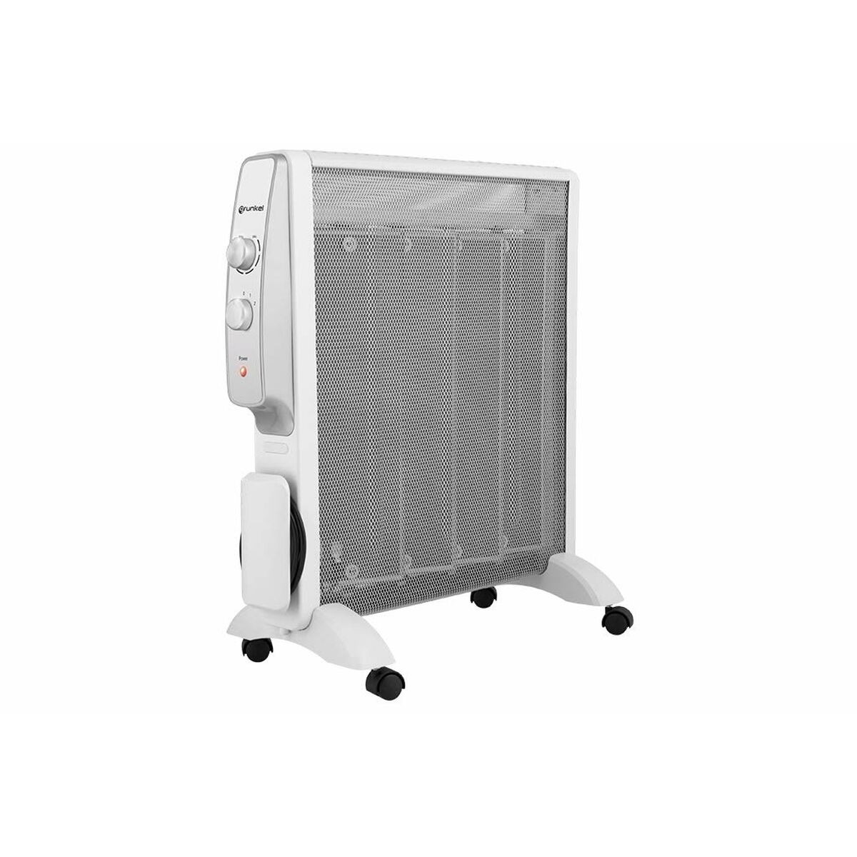 Glimmer radiator Grunkel Vit Grå 2000 W - 6