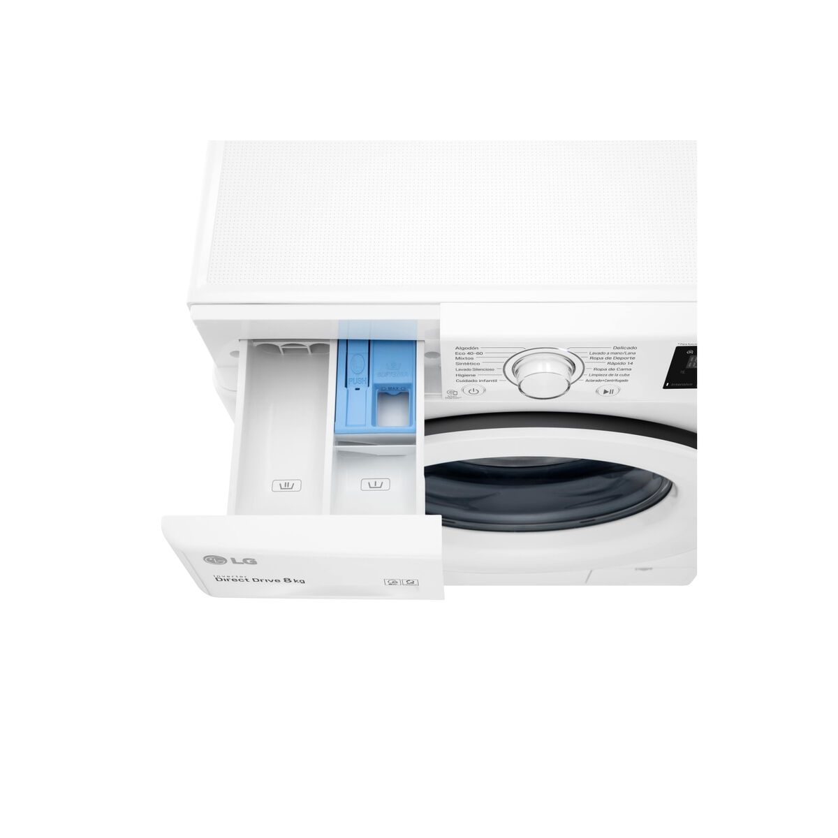Tvättmaskin LG F4WV3008N3W 1400 rpm 8 kg - 3
