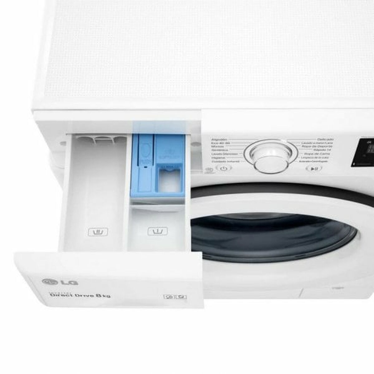 Tvättmaskin LG F4WV3008N3W 1400 rpm 8 kg - 10