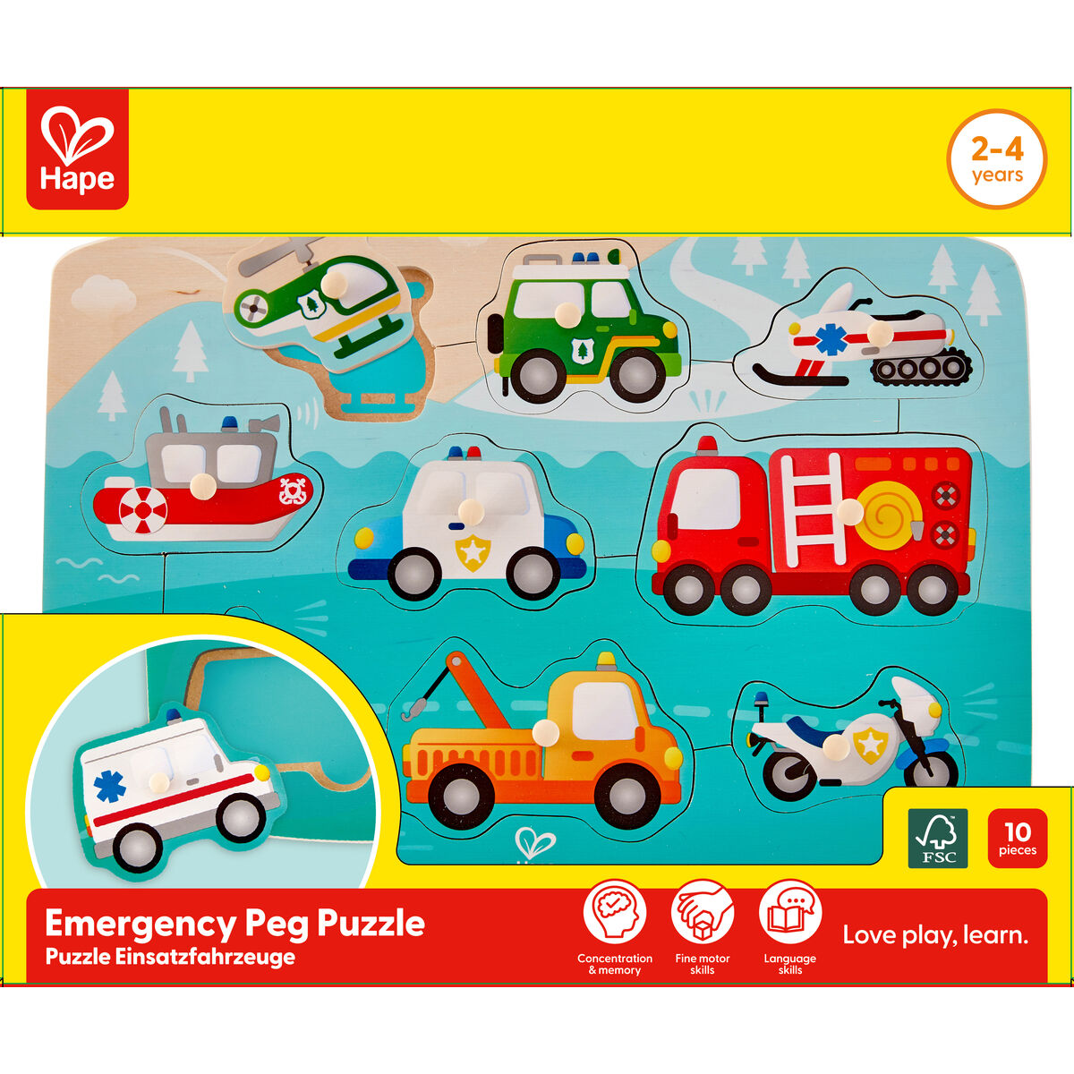 Pussel Toybags Fordon - 4