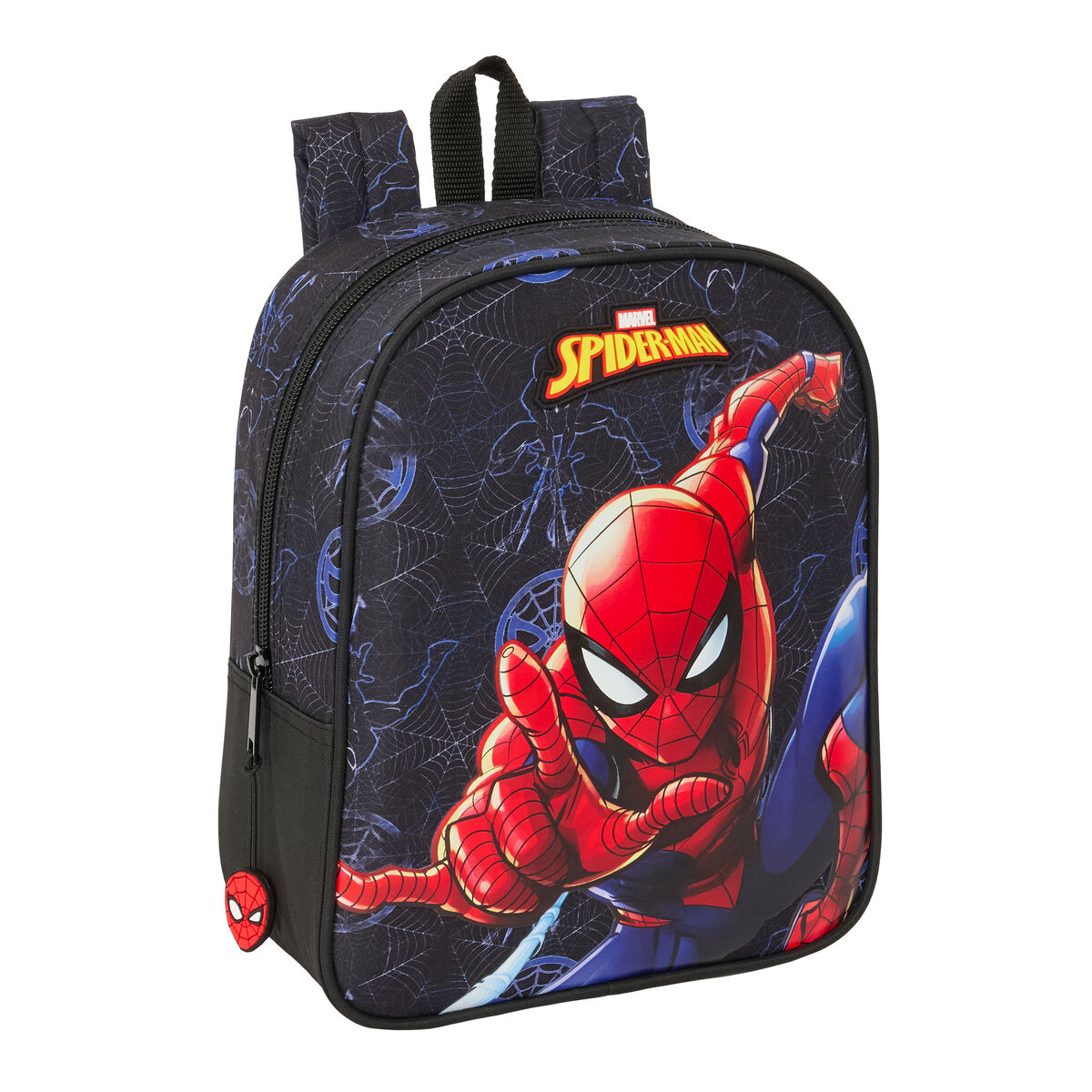 Skolryggsäck Spider-Man Attack Svart 22 x 27 x 10 cm