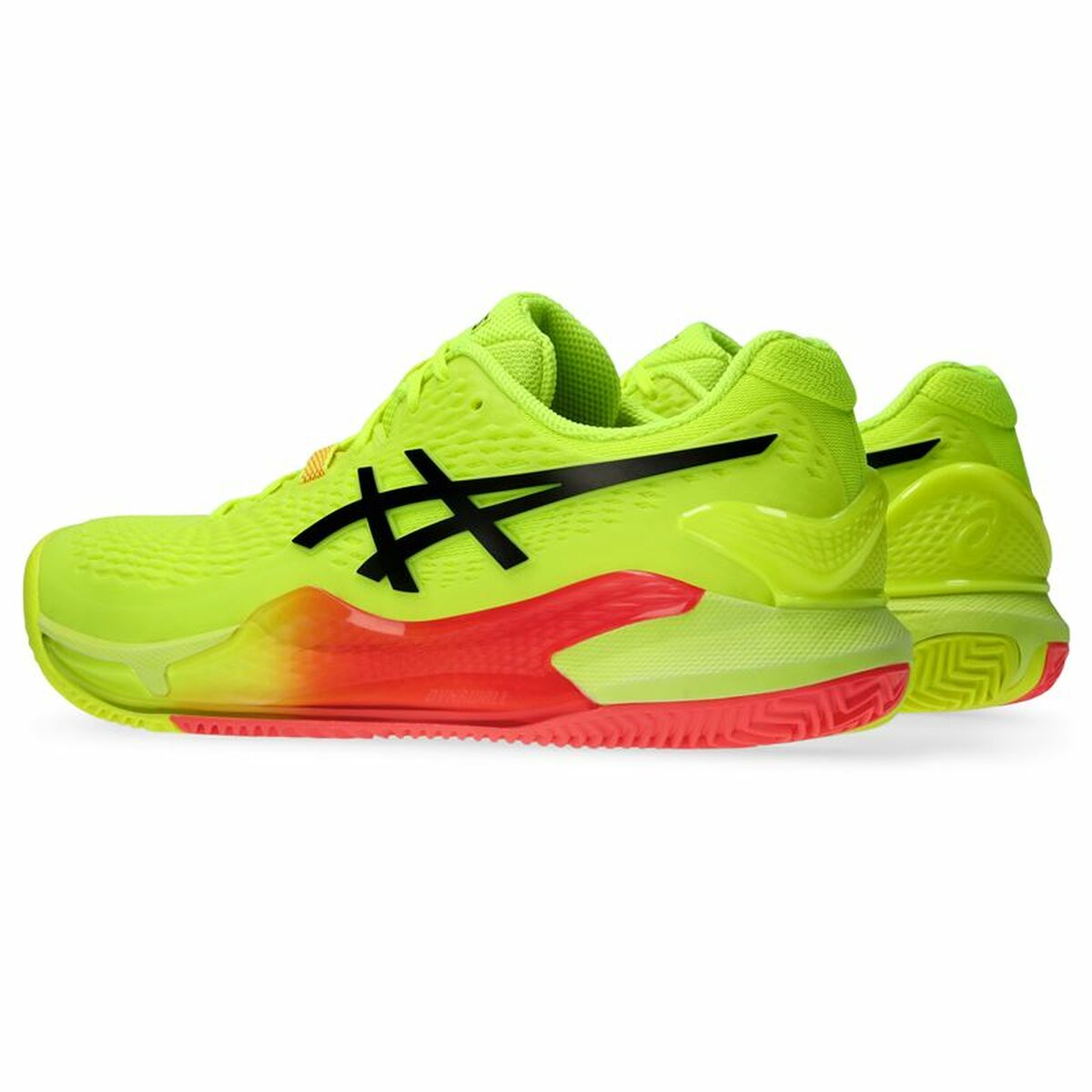 Tennisskor för herrar Asics Gel-Resolution 9 Clay Paris Gul - 6