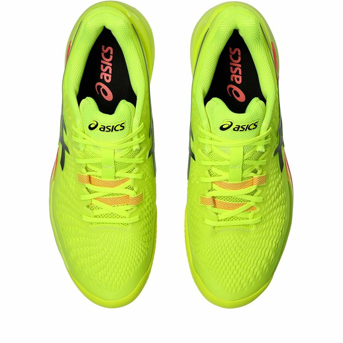 Tennisskor för herrar Asics Gel-Resolution 9 Clay Paris Gul - 4
