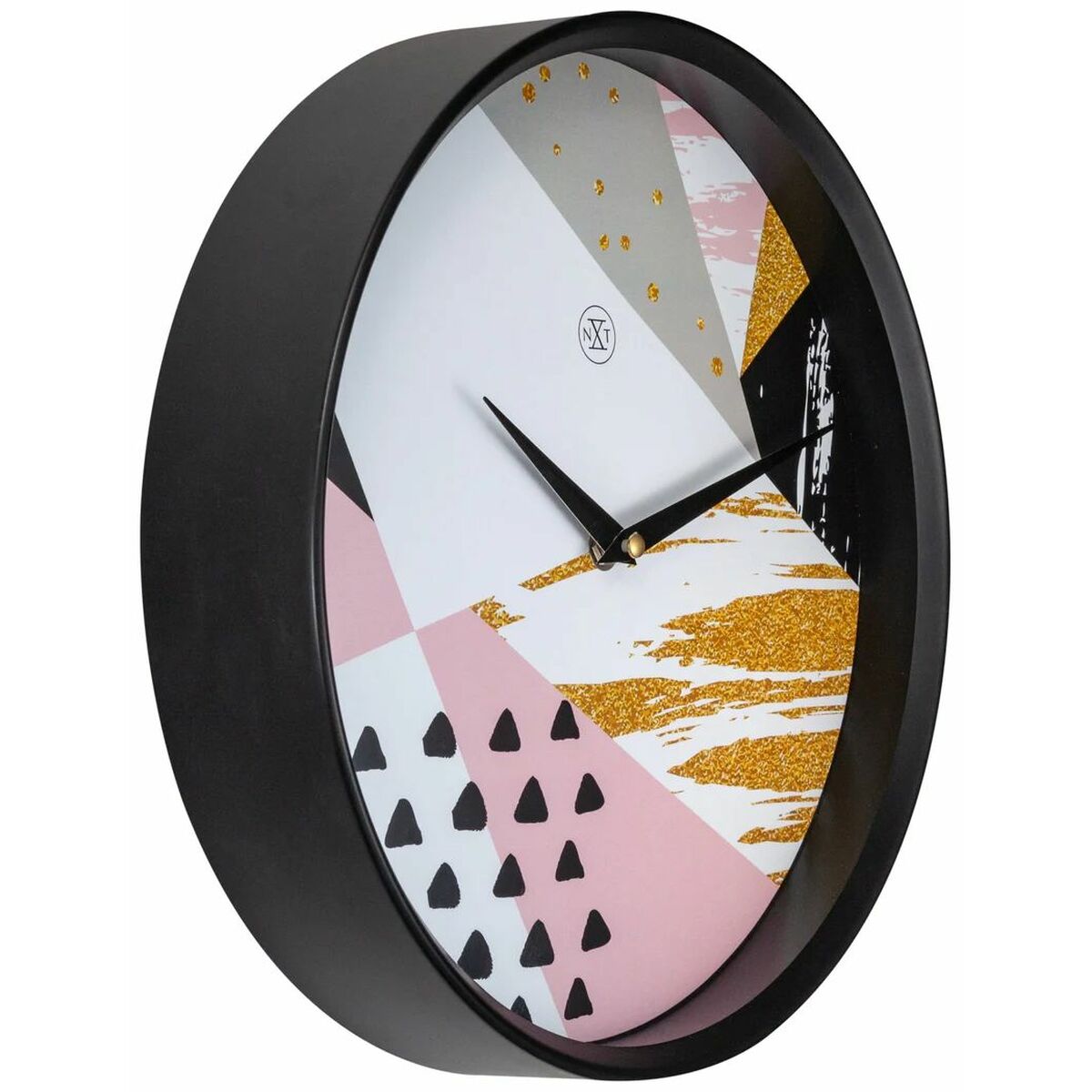 Väggklocka Nextime Svart Multicolour 30 cm - 3